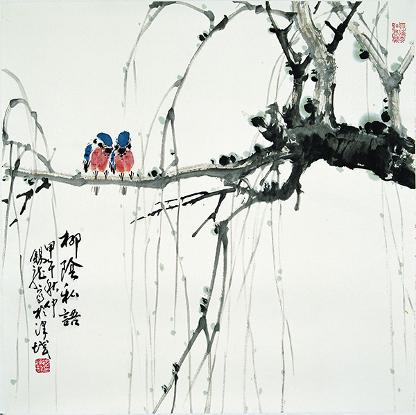《艺术进万家》首届书画海报展 张锡龙作品欣赏