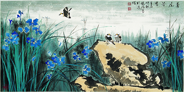 《艺术进万家》首届书画海报展 张锡龙作品欣赏